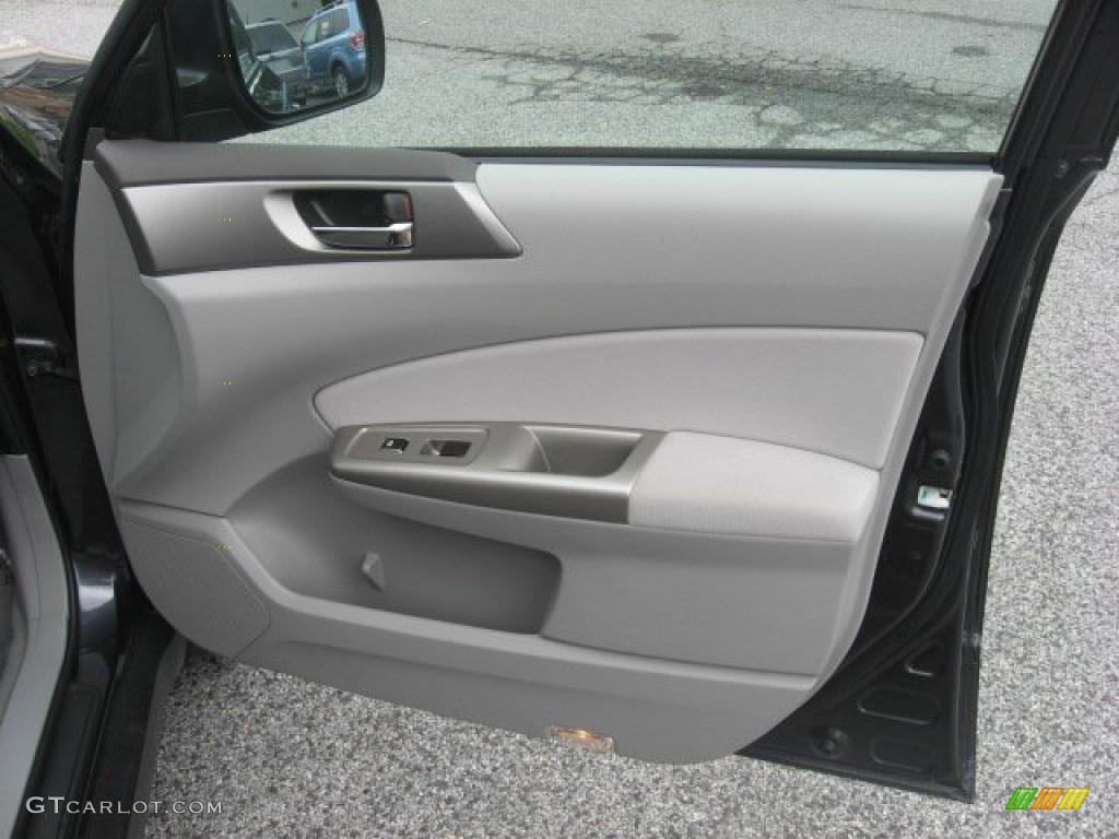 2009 Subaru Forester 2.5 XT Limited Platinum Door Panel Photo #49614070