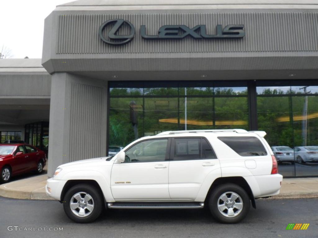 2004 4Runner Limited 4x4 - Natural White / Stone photo #2