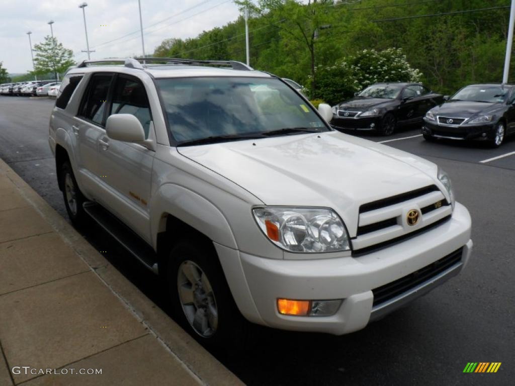 2004 4Runner Limited 4x4 - Natural White / Stone photo #6