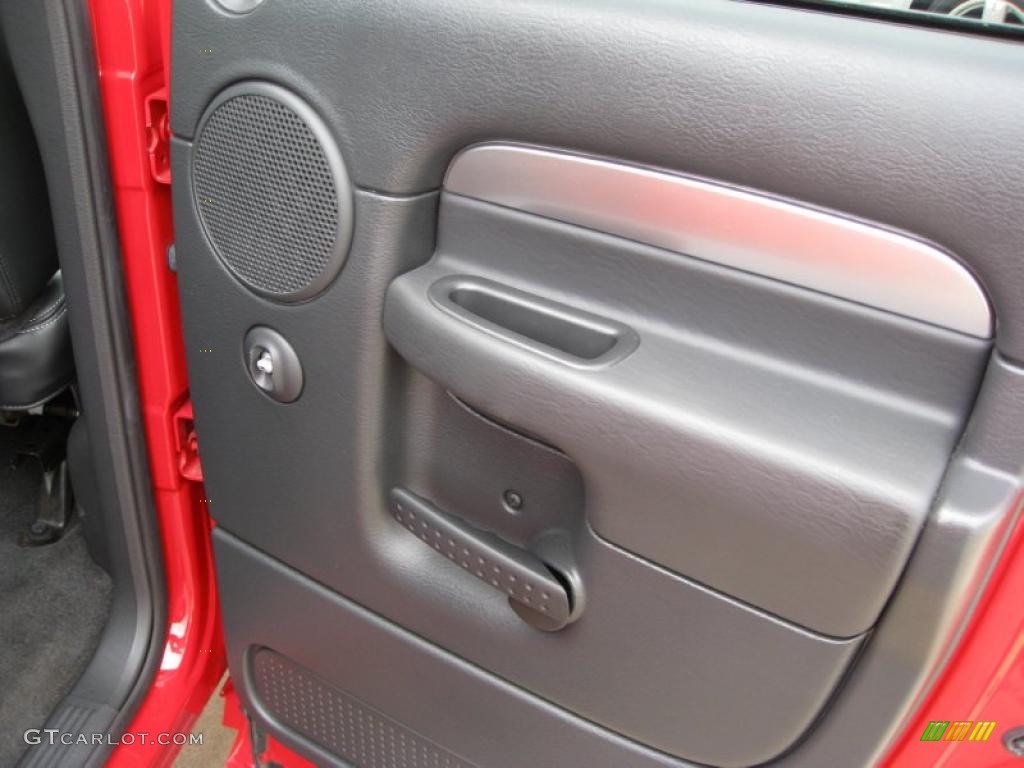 2005 Dodge Ram 1500 SRT-10 Quad Cab Dark Slate Gray Door Panel Photo #49614564