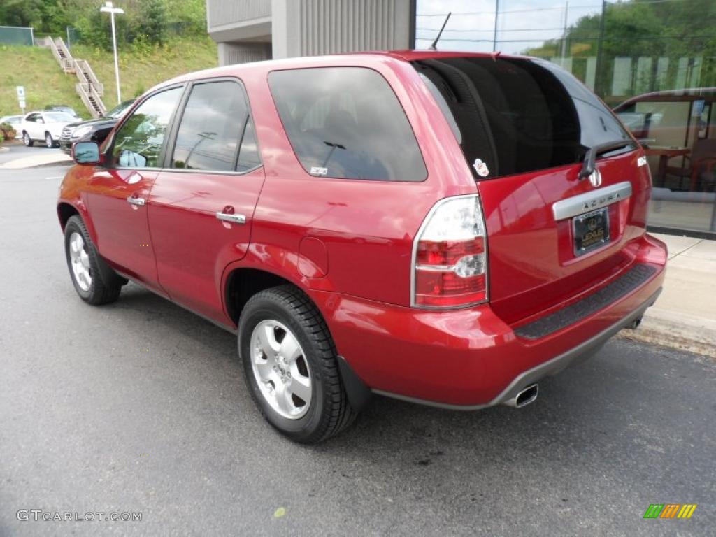 Redrock Pearl 2004 Acura MDX Standard MDX Model Exterior Photo #49614985