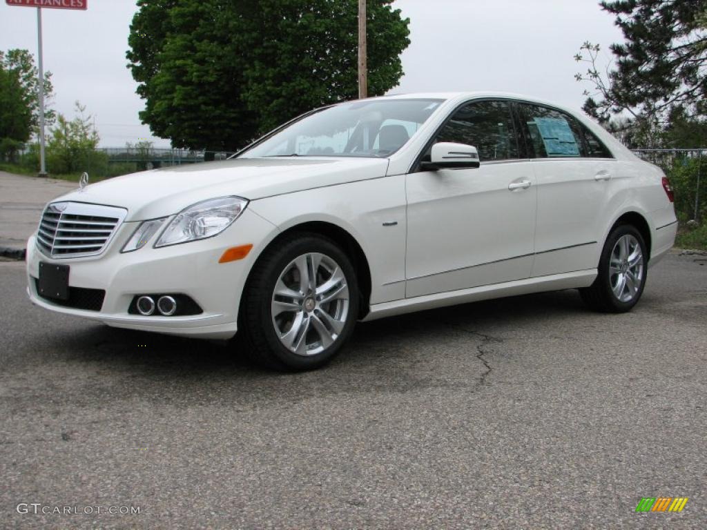 Arctic White 2011 Mercedes-Benz E 350 BlueTEC Sedan Exterior Photo #49615312