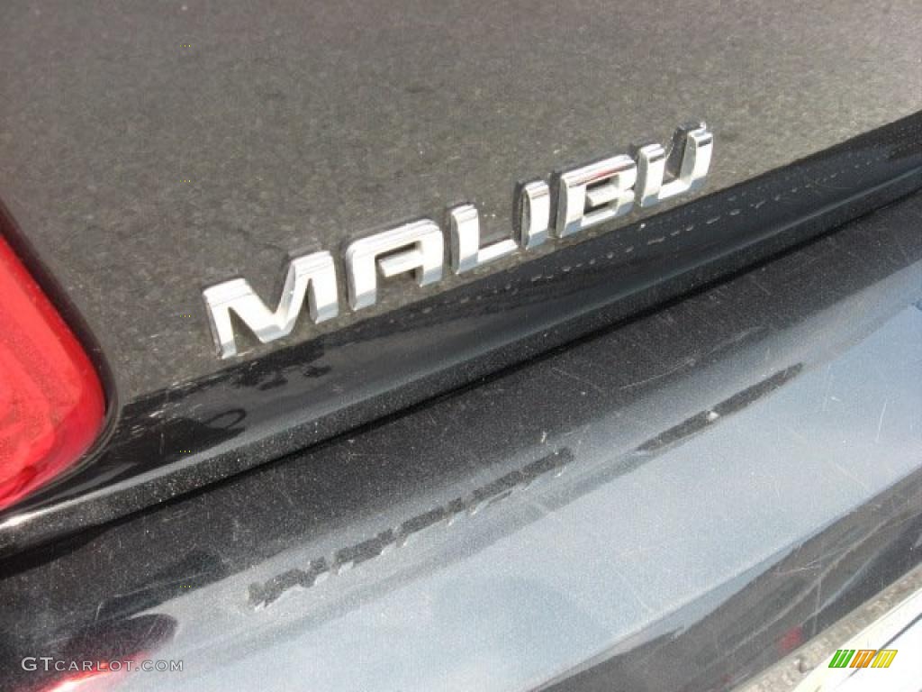 2008 Malibu LT Sedan - Black Granite Metallic / Ebony photo #42