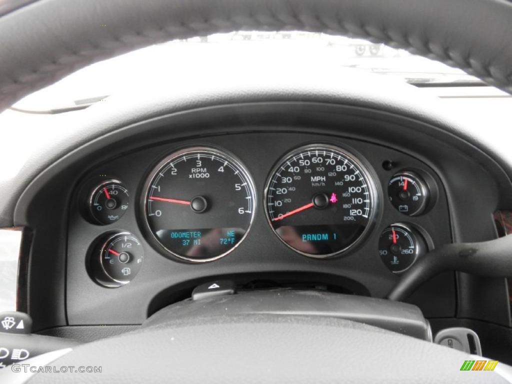 2011 GMC Sierra 2500HD Denali Crew Cab 4x4 Gauges Photo #49617217