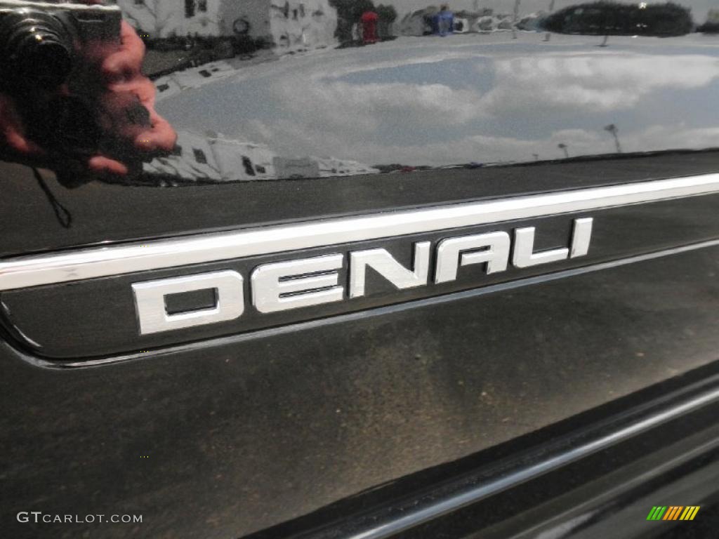 2011 Acadia Denali AWD - Carbon Black Metallic / Ebony photo #5