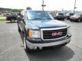 2008 Onyx Black GMC Sierra 1500 SLT Crew Cab 4x4  photo #2