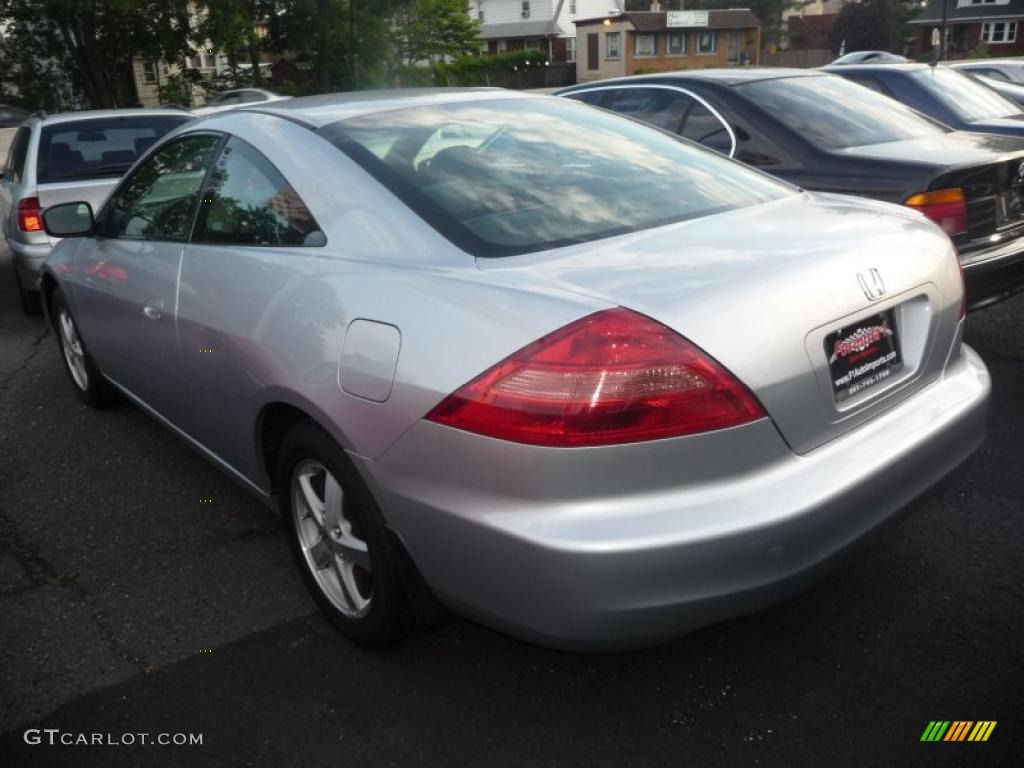 2003 Accord EX Coupe - Satin Silver Metallic / Black photo #4