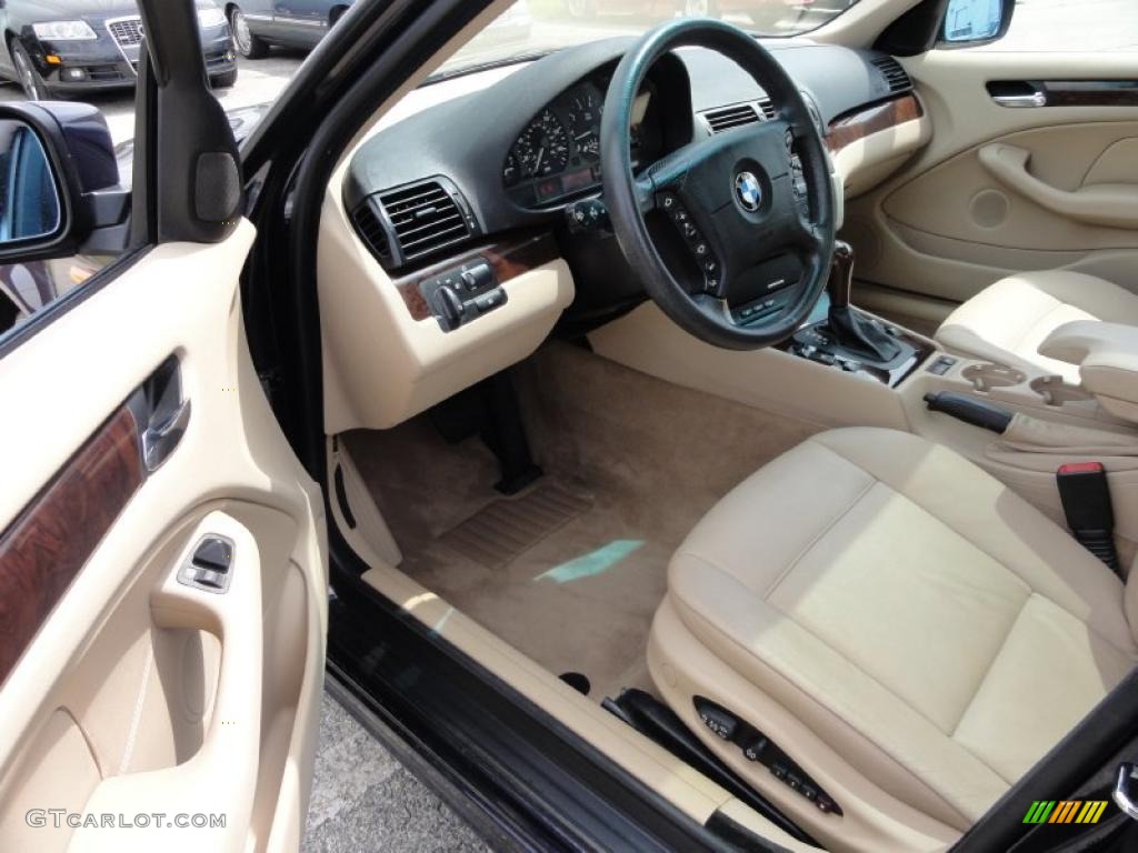2002 3 Series 325xi Sedan - Orient Blue Metallic / Sand photo #13