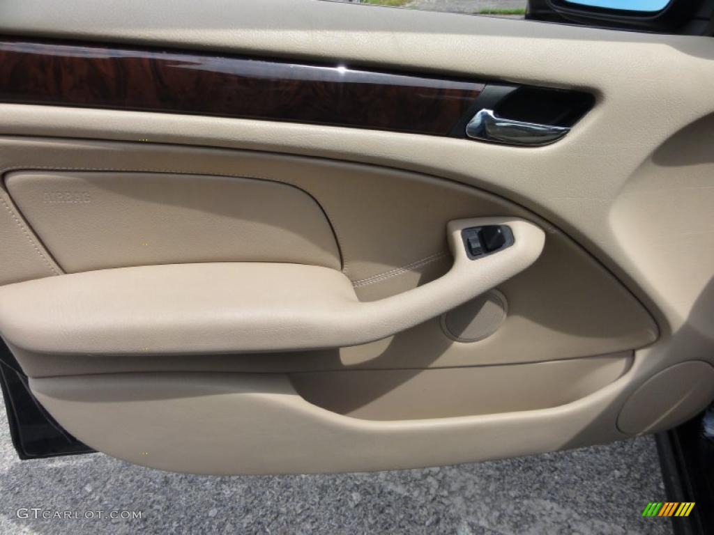 2002 3 Series 325xi Sedan - Orient Blue Metallic / Sand photo #14