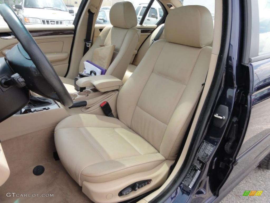 Sand Interior 2002 BMW 3 Series 325xi Sedan Photo #49618753