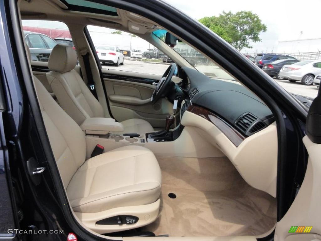 Sand Interior 2002 BMW 3 Series 325xi Sedan Photo #49618789