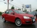 2008 Salsa Red Volkswagen Jetta Wolfsburg Edition Sedan  photo #1