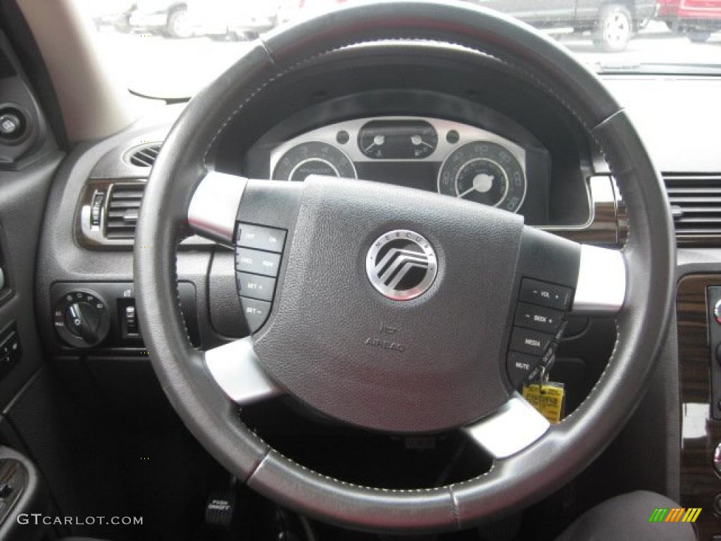 2008 Sable Premier Sedan - Black / Charcoal Black photo #25