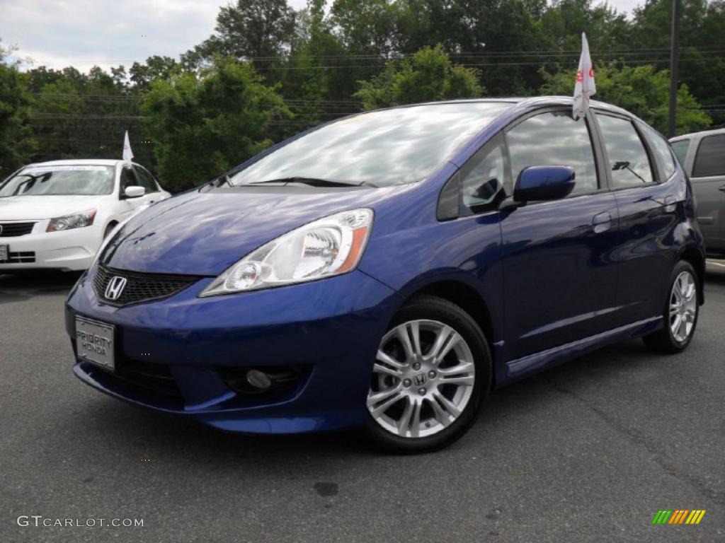 Blue Sensation Pearl Honda Fit