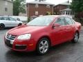 Salsa Red - Jetta SE Sedan Photo No. 3