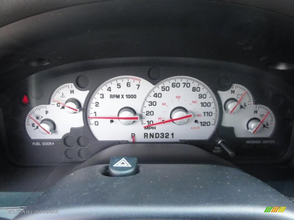 2002 Mercury Mountaineer AWD Gauges Photo #49619989