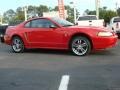 1999 Rio Red Ford Mustang V6 Coupe  photo #2