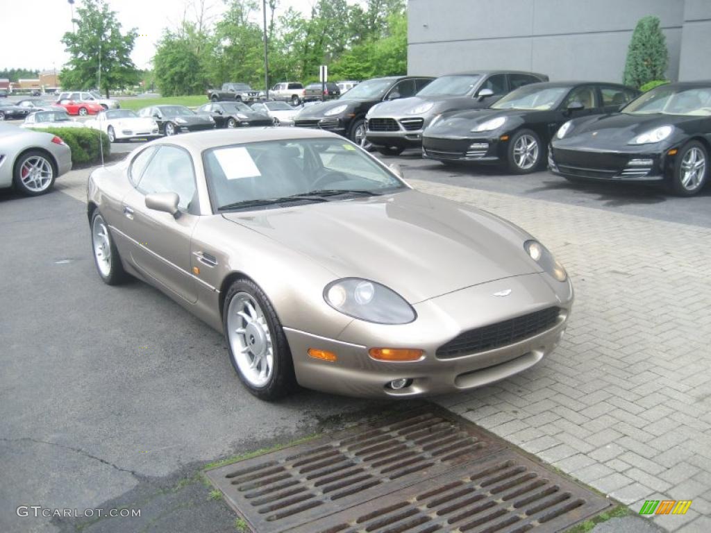 Beige Metallic 1997 Aston Martin DB7 Coupe Exterior Photo #49620754