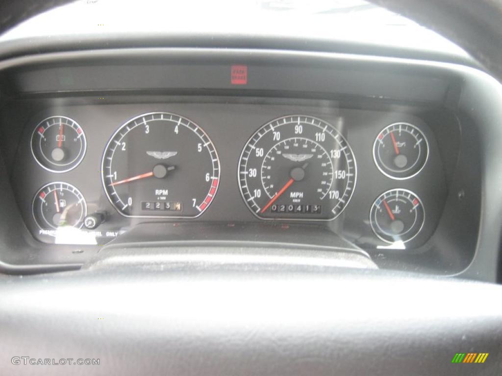 1997 Aston Martin DB7 Coupe Gauges Photos
