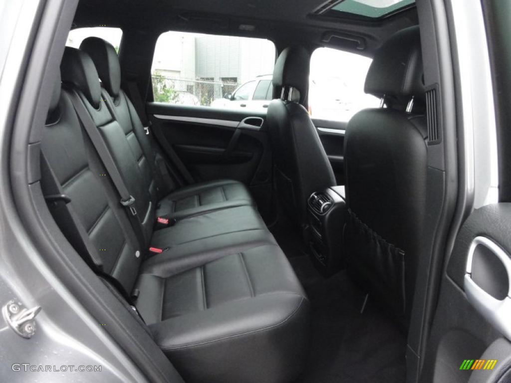 Black Interior 2008 Porsche Cayenne S Photo #49621258