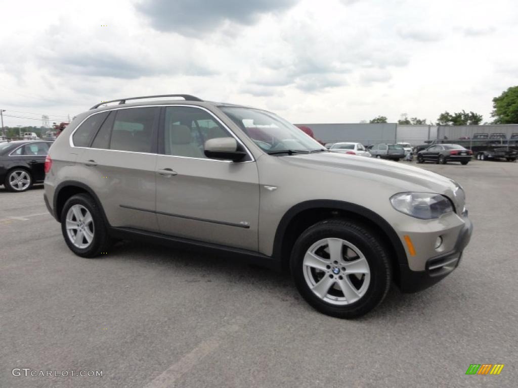 Platinum Bronze Metallic 2007 BMW X5 4.8i Exterior Photo #49621570