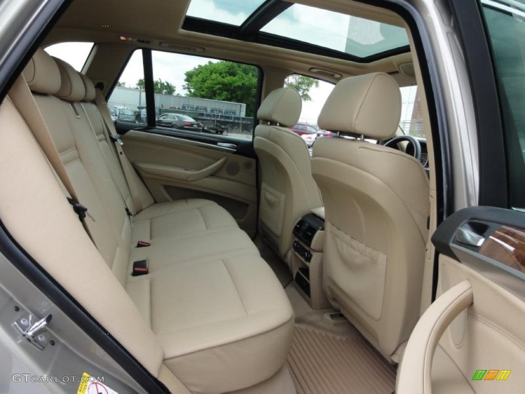 Sand Beige Interior 2007 BMW X5 4.8i Photo #49621828