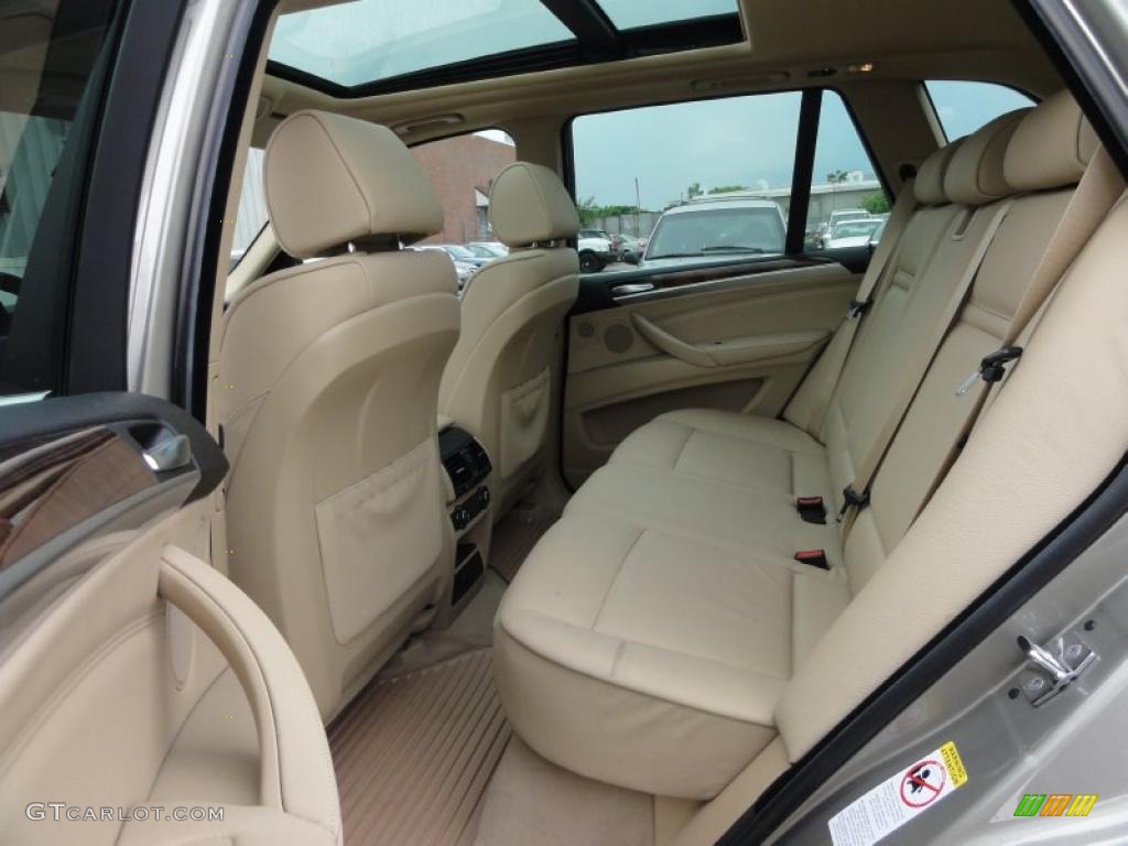Sand Beige Interior 2007 BMW X5 4.8i Photo #49621858