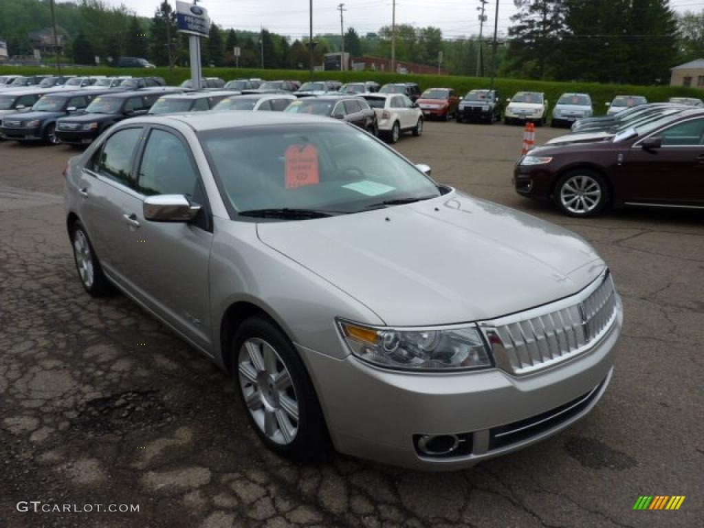 2008 MKZ Sedan - Silver Birch Metallic / Dark Charcoal photo #6