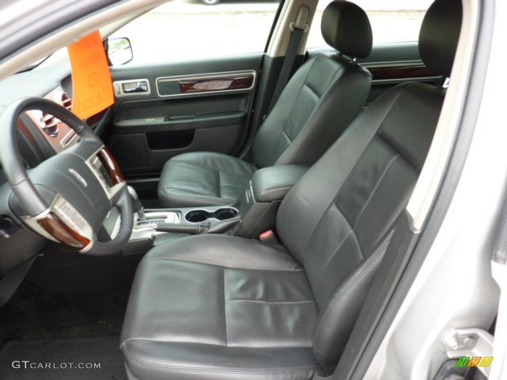 2008 MKZ Sedan - Silver Birch Metallic / Dark Charcoal photo #10