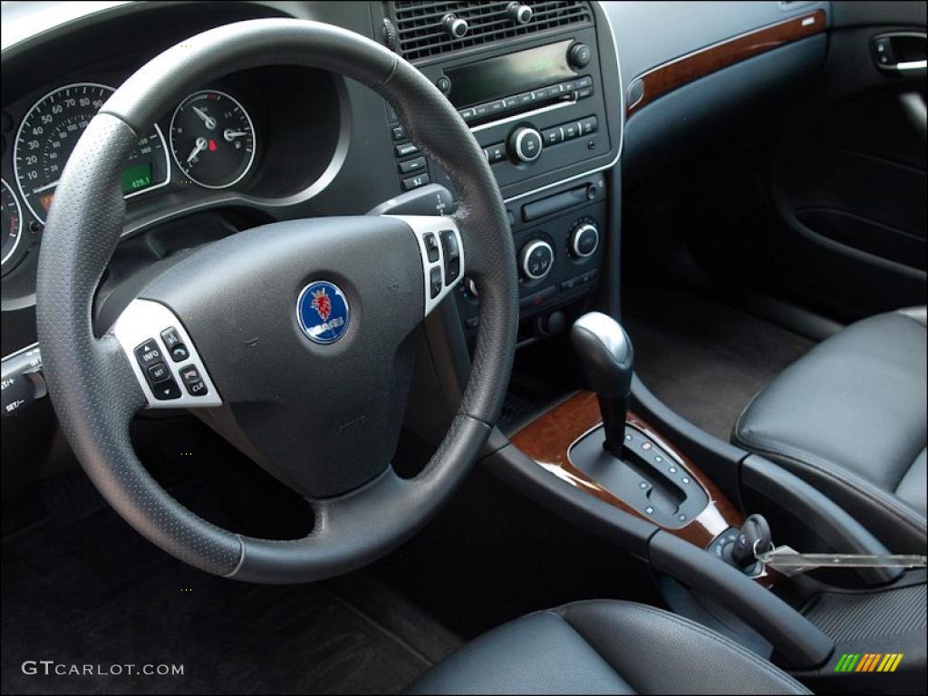 2009 Saab 9-3 2.0T Sport Sedan Steering Wheel Photos