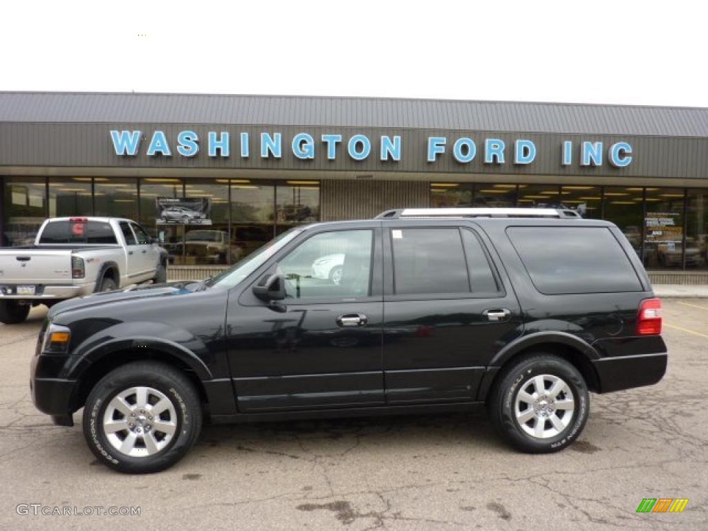 2010 Expedition Limited 4x4 - Tuxedo Black / Charcoal Black photo #1