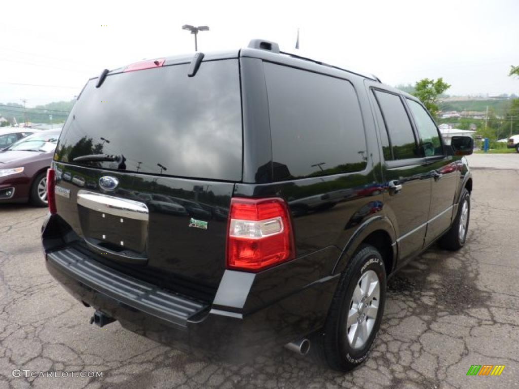 2010 Expedition Limited 4x4 - Tuxedo Black / Charcoal Black photo #4