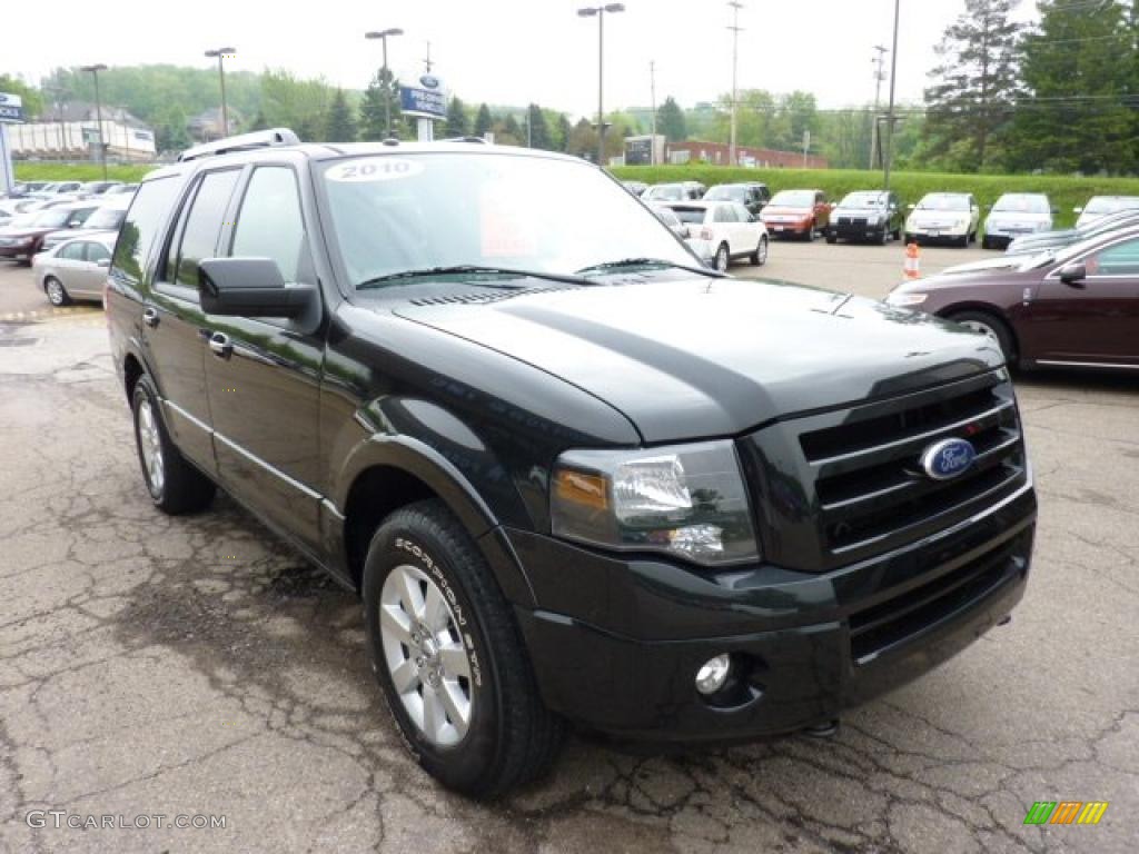 2010 Expedition Limited 4x4 - Tuxedo Black / Charcoal Black photo #6