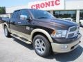 2011 Rugged Brown Pearl Dodge Ram 1500 Laramie Longhorn Crew Cab  photo #1