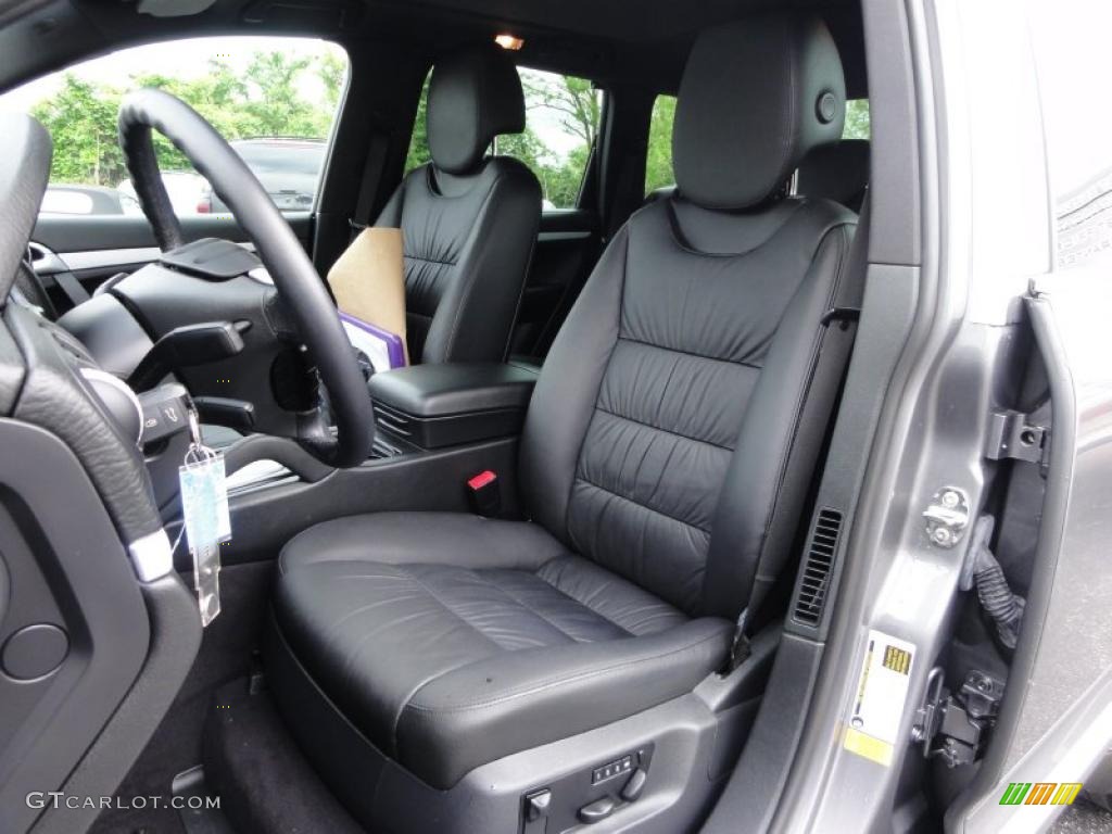 Black Interior 2008 Porsche Cayenne Tiptronic Photo #49623334