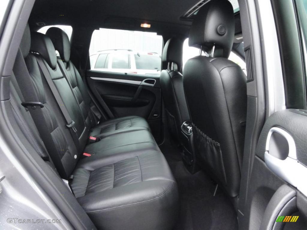 Black Interior 2008 Porsche Cayenne Tiptronic Photo #49623430