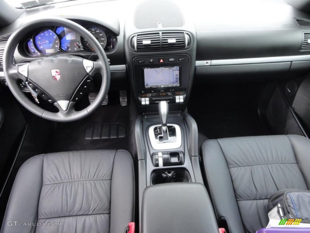 2008 Porsche Cayenne Tiptronic Black Dashboard Photo #49623472