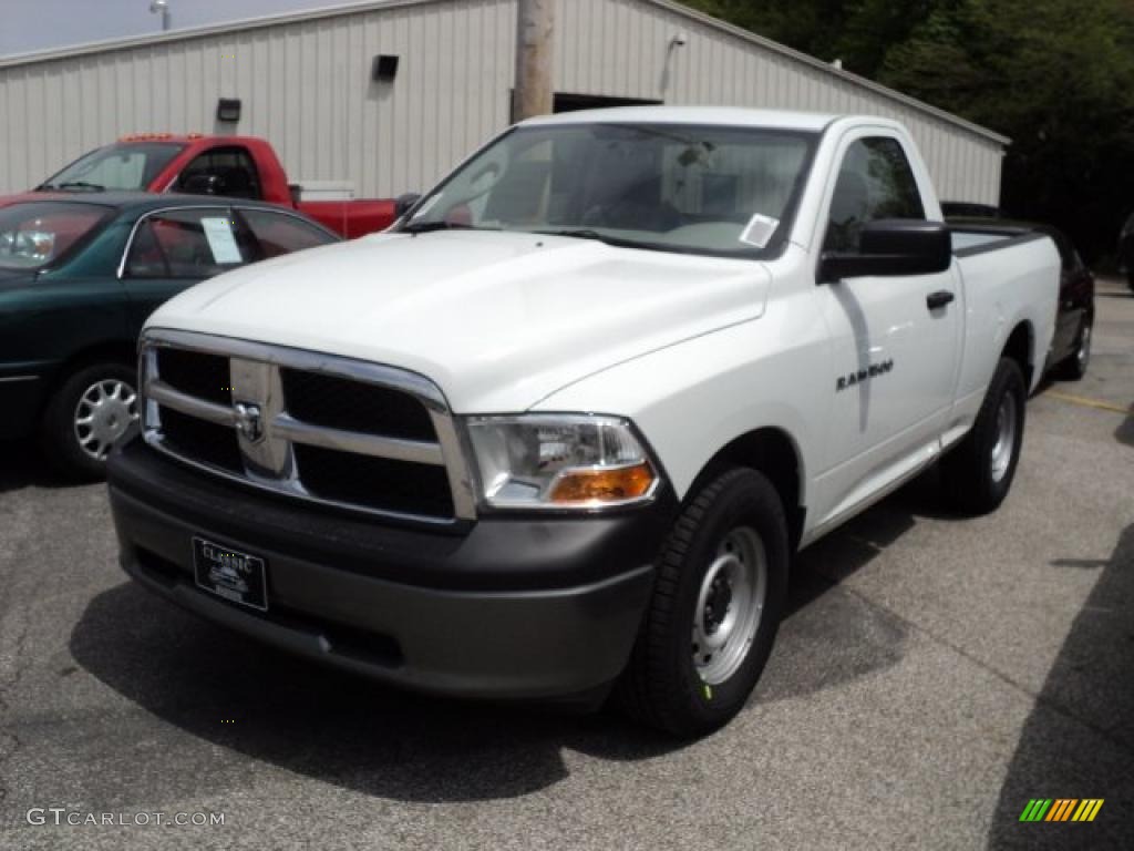 Bright White Dodge Ram 1500