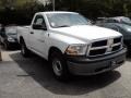 2011 Bright White Dodge Ram 1500 ST Regular Cab 4x4  photo #3