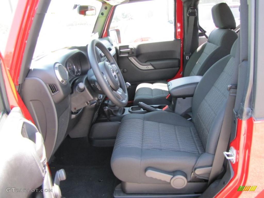 2011 Wrangler Sport 4x4 - Flame Red / Black photo #12