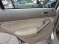 Beige 2001 Honda Civic EX Sedan Door Panel