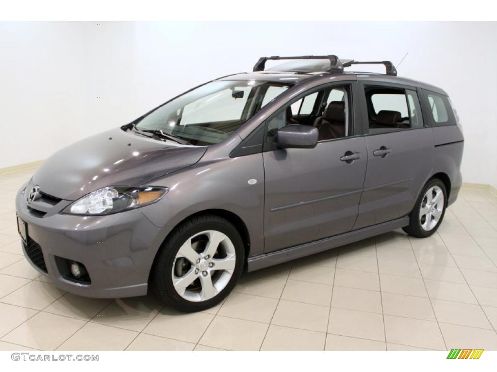 Galaxy Gray Mica 2007 Mazda MAZDA5 Grand Touring Exterior Photo #49625275