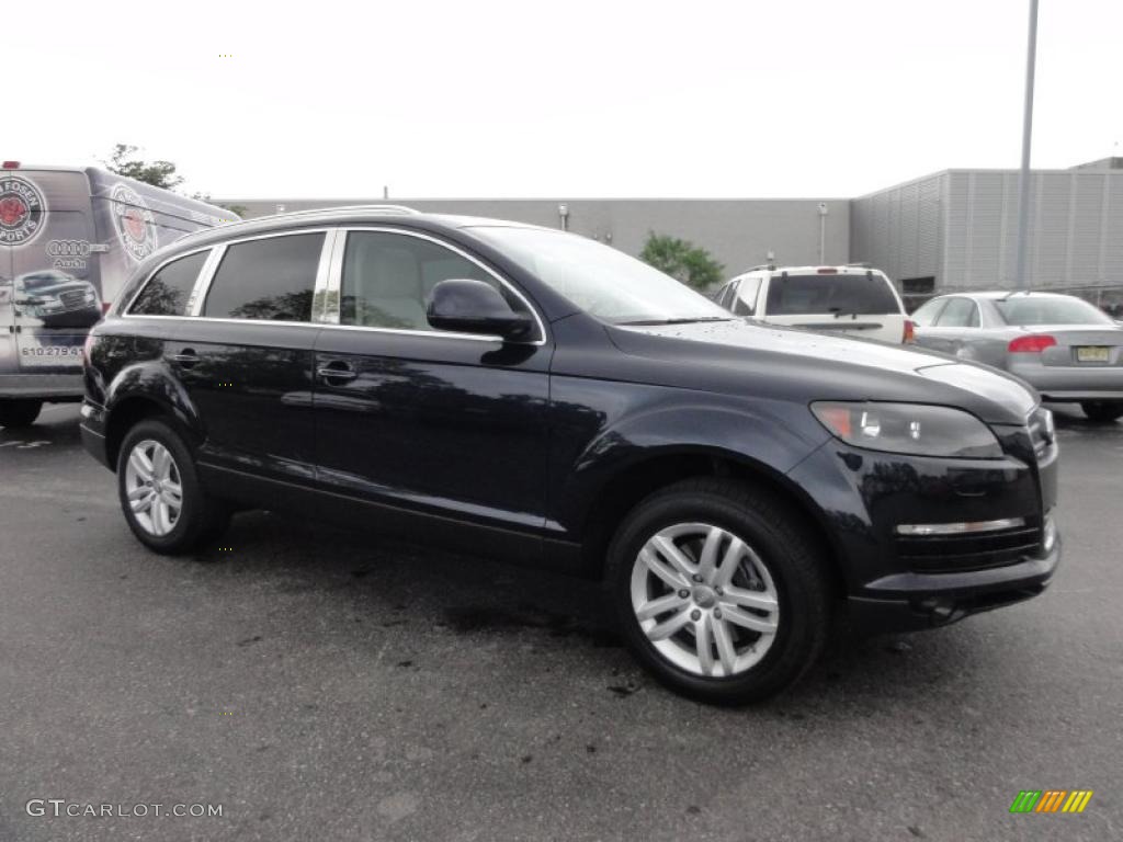 Cobalt Blue Metallic 2009 Audi Q7 3.6 Premium quattro Exterior Photo #49625746