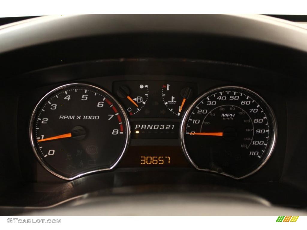 2008 GMC Canyon Work Truck Regular Cab Gauges Photo #49626793