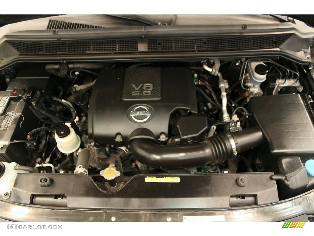 2008 Nissan Titan SE King Cab 4x4 Engine Photos