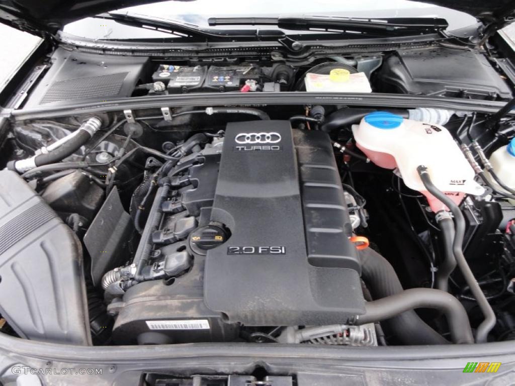 2008 Audi A4 2.0T quattro S-Line Sedan 2.0 Liter FSI Turbocharged DOHC 16-Valve VVT 4 Cylinder Engine Photo #49627372