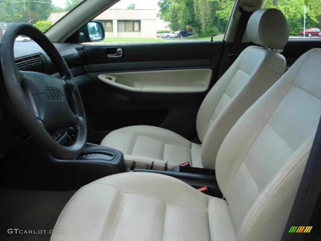 Beige Interior 1997 Audi A4 1.8T quattro Sedan Photo #49627783