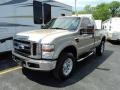 2008 Pueblo Gold Metallic Ford F350 Super Duty XLT Regular Cab 4x4  photo #2