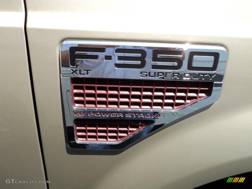 2008 Ford F350 Super Duty XLT Regular Cab 4x4 Marks and Logos Photo #49628083