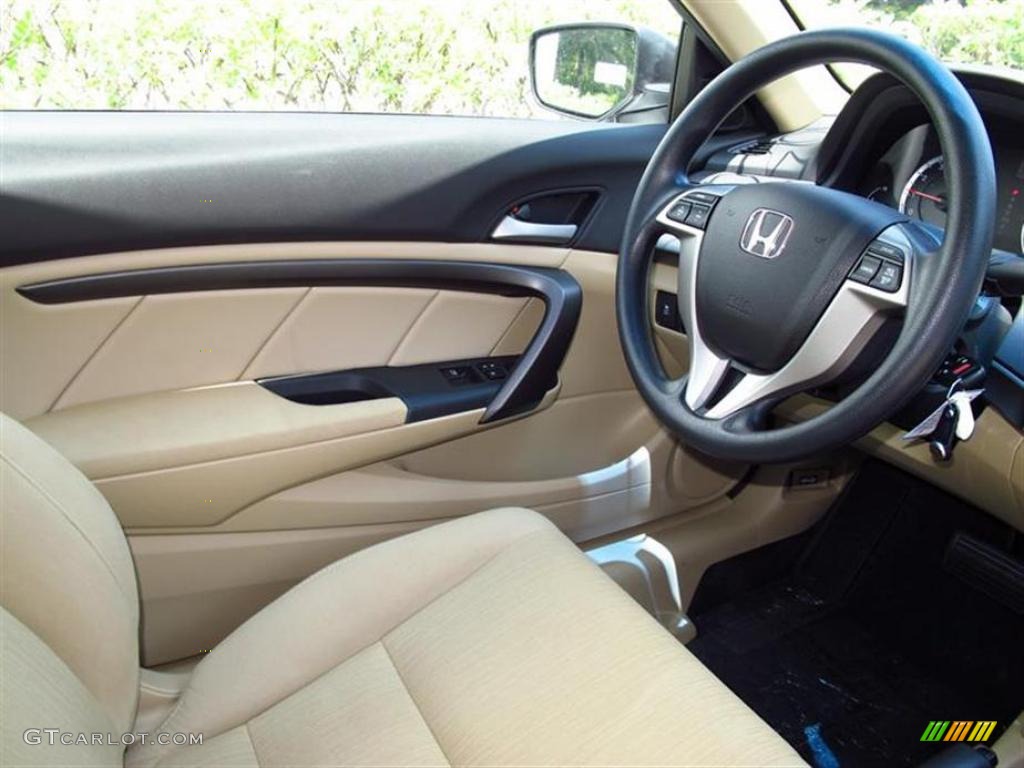 Ivory Interior 2011 Honda Accord LX-S Coupe Photo #49628644